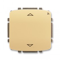 spínač žaluziový s krátkocestným ovladačem, s RF přijímačem, 868 MHz, béžová, design TANGO